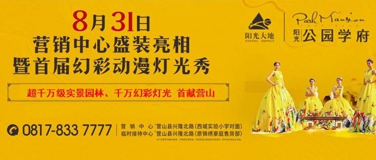 美爆了!点亮营山,首届国际幻彩动漫灯光展!门票免费!!!