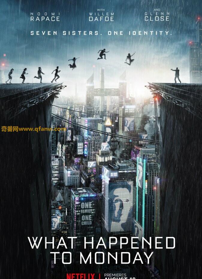 《猎杀星期一》720p.HD中英双字 – 2017科幻惊悚
