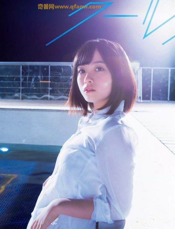 日本”千年一遇”美女桥本环奈  拍摄性感杂志写真