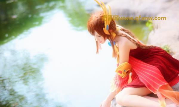 cosplay系列之- 桃昔doll-王者荣耀大乔古风装扮，古风美女也很美，个人资料