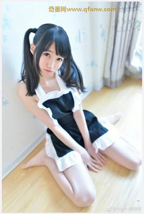 双马尾裸体围裙  微博美少女Nagesa魔物
