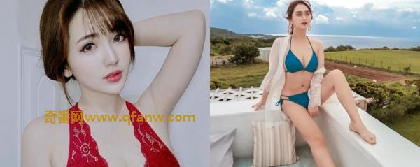 莫葵Vika性感写真图片，棉花糖般的美乳海边曝晒