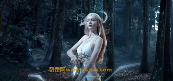 真人非CG精灵模特儿Savanna Blade  就像是游戏里走出来一样的美少女